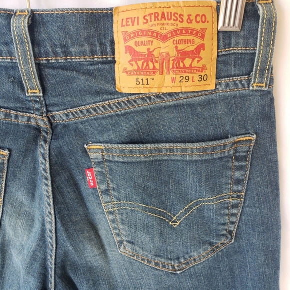Levi's 511 Skinny Jeans 29x30 - Picture 4 of 4